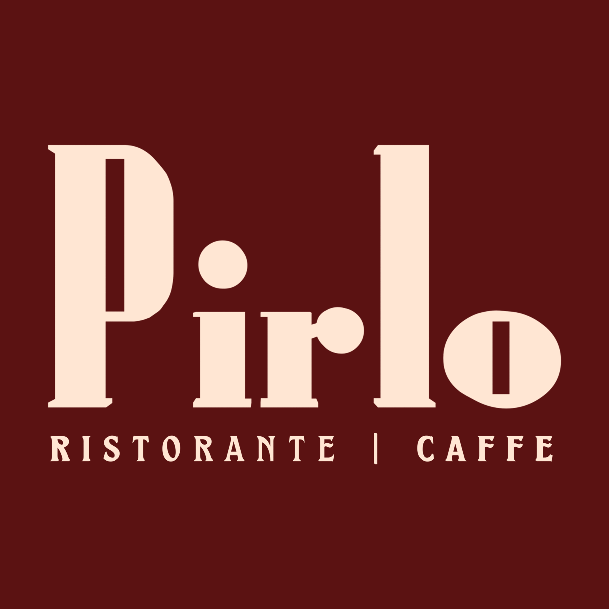 Pirlo Ristorante | Caffè logosu